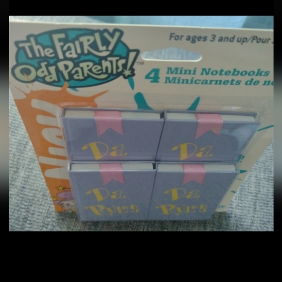 Fairly Oddparents Da Rules Mini Notebooks 2004 Y2K - Picture 5 of 5